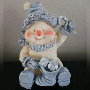 Lincolnshire Vintage Christmas Collection Snowmen stocking toys and candy cane‎